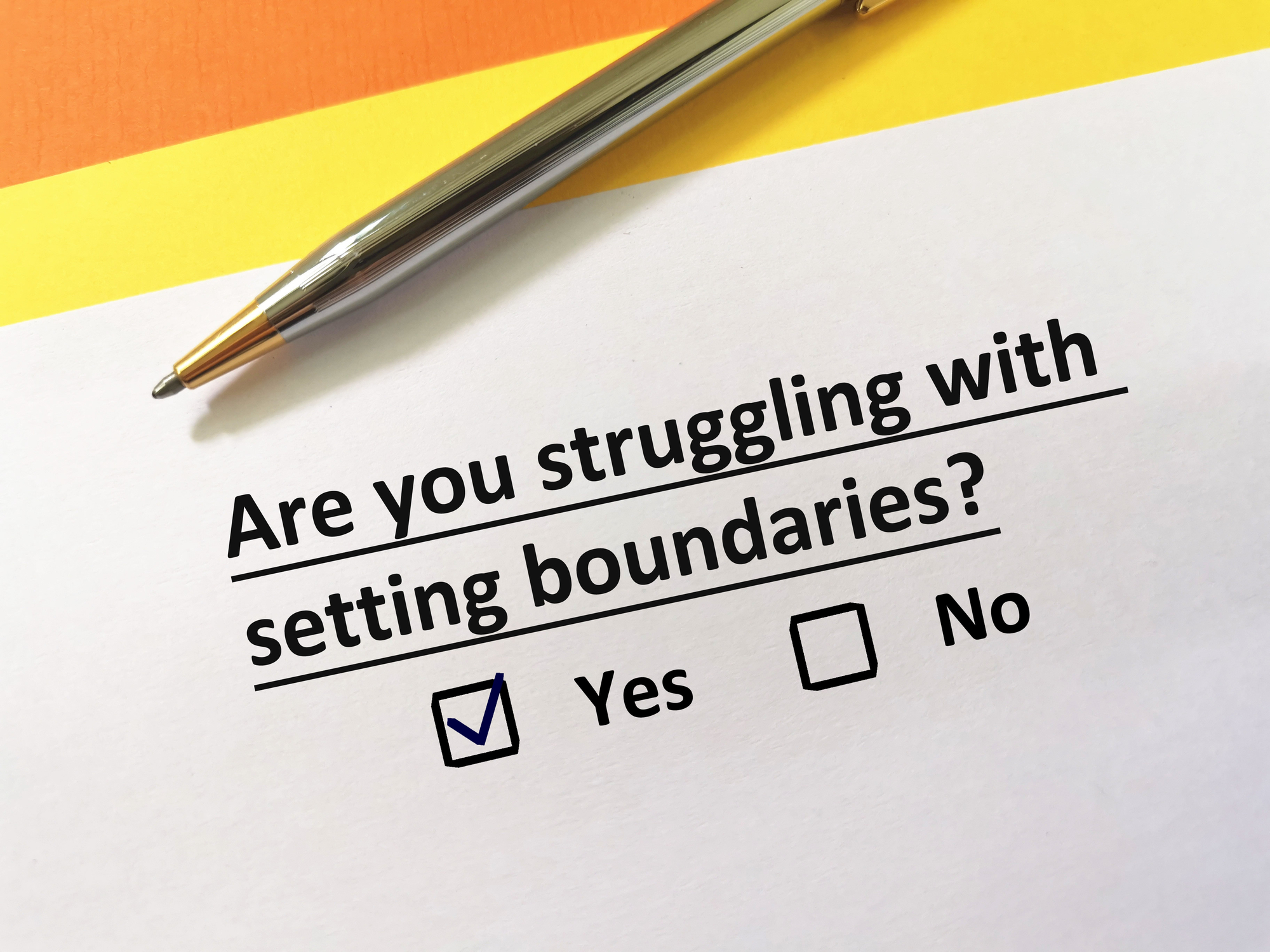 Setting Boundaries